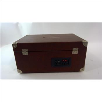 Sharper Image Stereo CD & Vinyl Record Player W/am/fm Tuner