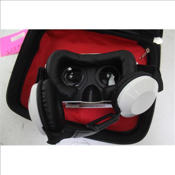 Sharper Image Vr Goggles In Eddie Bauer Case