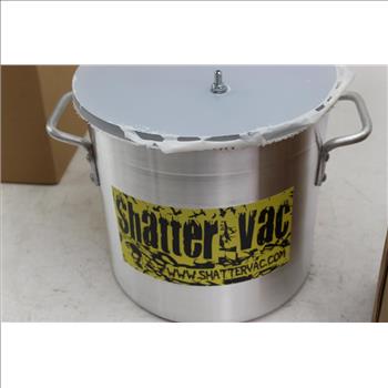 Shatter Vac Aluminum Vacuum Chamber And Vacuum Pump