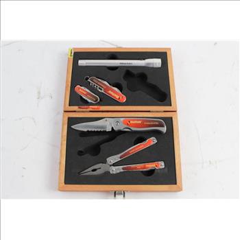 Sheffield Knife Set In Display Case