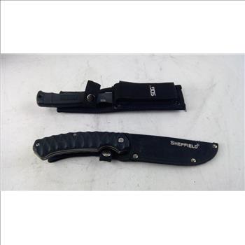 Sheffield Knife, SOG Tactical Knife, 2 Pieces