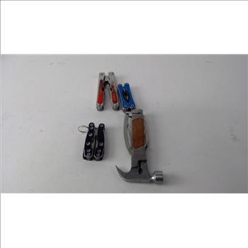 Sheffield Multitool And Other Multitools, 4 Pieces