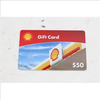 Shell Gift Card, $50