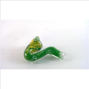 Sherlock Style Glass Smoking Pipe