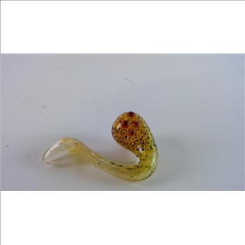 Sherlock Style Glass Smoking Pipe