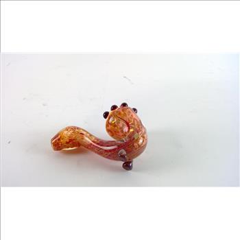 Sherlock Style Glass Smoking Pipe