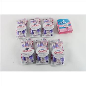 Shick Quattro 3-Pack Womens Razors, And More, 7 Pieces