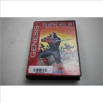 Shinobi III: Return Of The Ninja Master For Sega Genesis