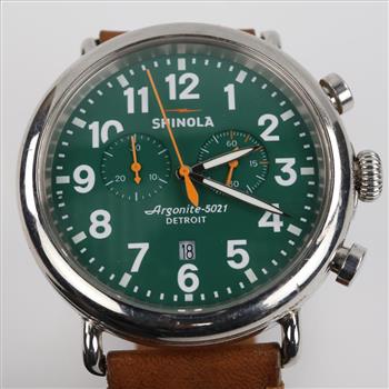 Shinola Argonite-5021 Chronograph Runwell Watch