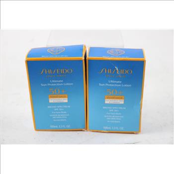 Shiseido Sun Protection Lotion, 2 Pieces