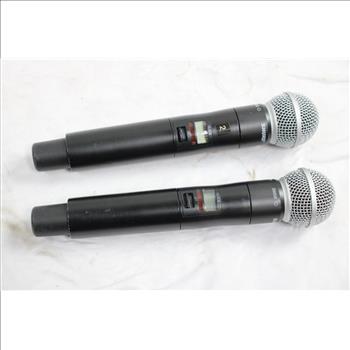 Shure Cordless Microphones And Receivers