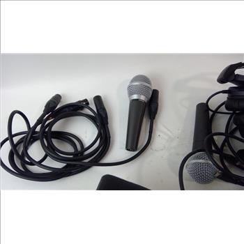 Shure Microphone And More 5+ Pc