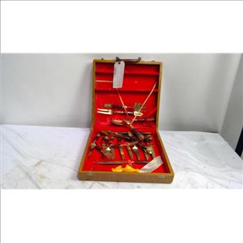 Siam Bronze Cutlery Set, 27 Pieces