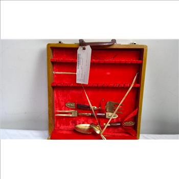 Siam Bronze Cutlery Set, 27 Pieces