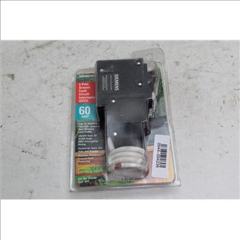 Siemens 2 Pole Ground Fault Circuit Interrupter GFCI