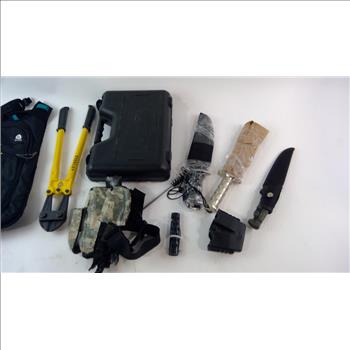 Sierra Designs Backpack, Knives And More, 5+ Pieces