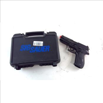Sig Sauer Air Soft Gun With Case