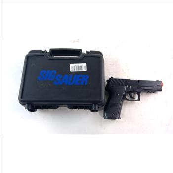 Sig Sauer Air Soft Gun With Case