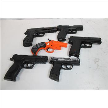 Sig Sauer, Smith & Wesson, Umarex, Daisy, H&K Air Pistols, Orion Flare Gun, 6 Pieces