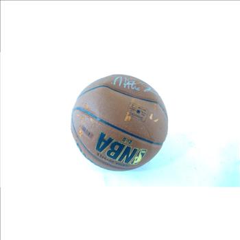 Signed Magic Johnson Basketball