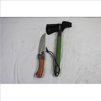 SigSauer P320 Air Gun, Knife, Keys Set, Swisstech