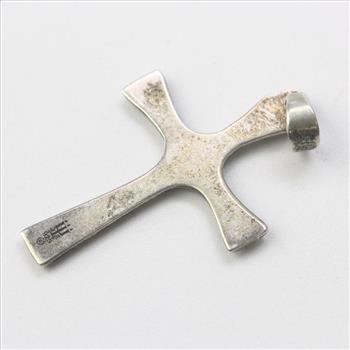 Silver 1.7g James Avery Serenity Cross Pendant