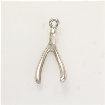 Silver .96g James Avery Wishbone Charm