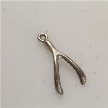 Silver .96g James Avery Wishbone Charm