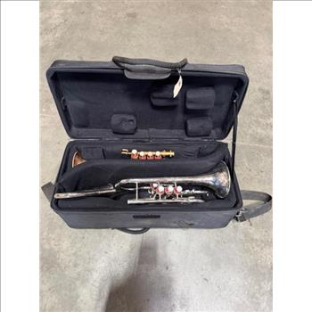 Silver And Brass Cornet Trumpets With Case
