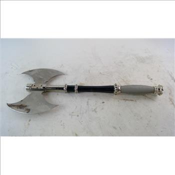 Silver Battle Axe