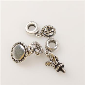 Silver Charms, 3 Pieces