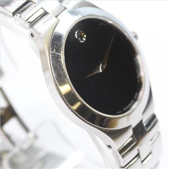 Silver Colored Movado Museum Watch