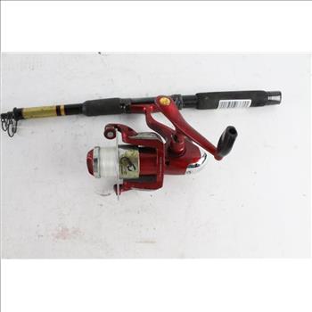 Silver Eagle Telescopic Spinning Rod With Johnson Reel
