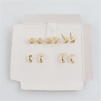 Silver Earrings, 10 Pieces