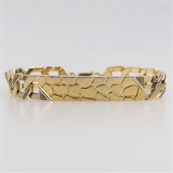 Silver GP Diamond Bracelet