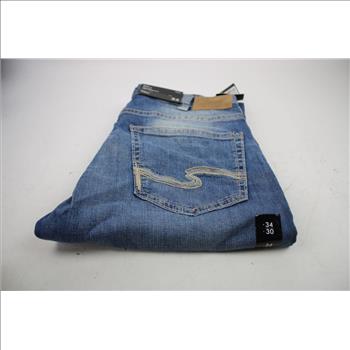 Silver Jeans Craig Easy Fit Bootcut Leg, W34xL30