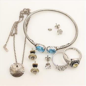 Silver Jewelry, 10 Pieces