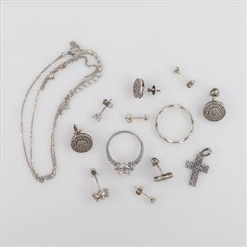 Silver Jewelry, 11 Pieces