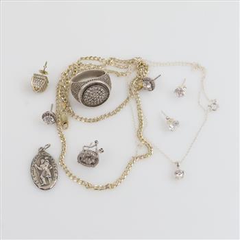 Silver Jewelry, 11 Pieces