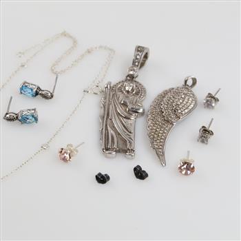 Silver Jewelry, 11 Pieces