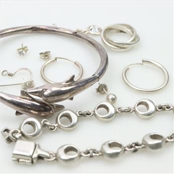 Silver Jewelry, 11 Pieces