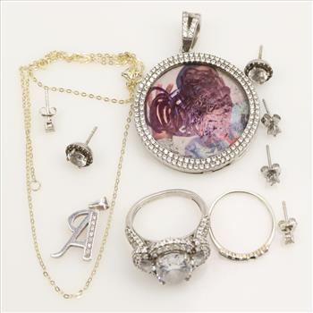 Silver Jewelry, 11 Pieces