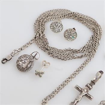Silver Jewelry, 12 Pieces
