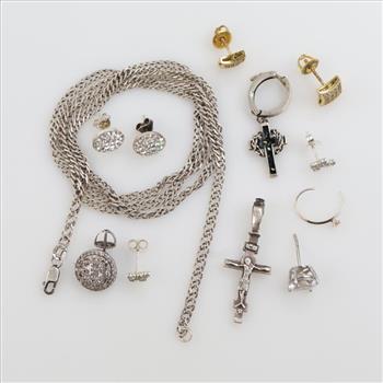 Silver Jewelry, 12 Pieces