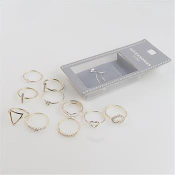 Silver Jewelry, 12 Pieces
