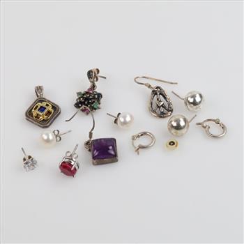 Silver Jewelry, 13 Pieces