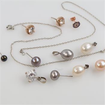 Silver Jewelry, 13 Pieces