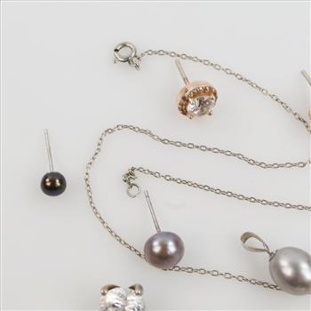 Silver Jewelry, 13 Pieces