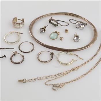 Silver Jewelry, 15 Pieces