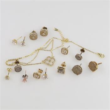 Silver Jewelry, 15 Pieces